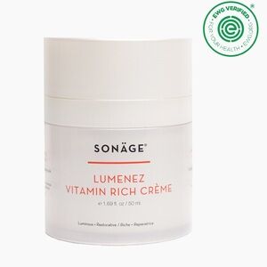 Sonage LUMENEZ VITAMIN RICH CREME®
Vitamin C & E Moisturizer 1.69 fl oz 50 ml